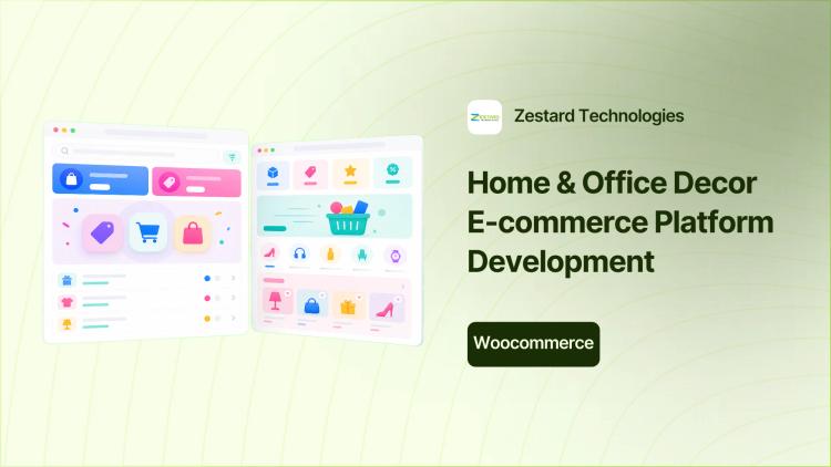 WooCommerce E-commerce Site for Home & Office Decor image