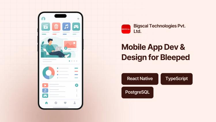 Preview of the Audiobook Mobile App React Native & Backend Development