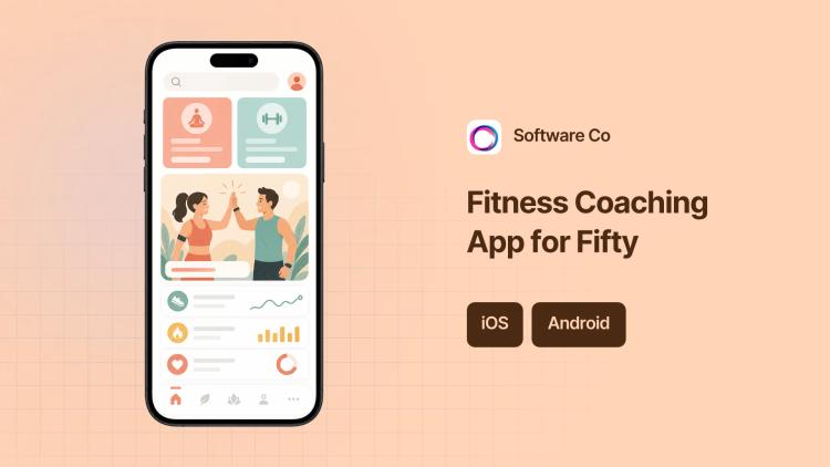 Preview of the Fitness Coaching Mobile App for Fifty