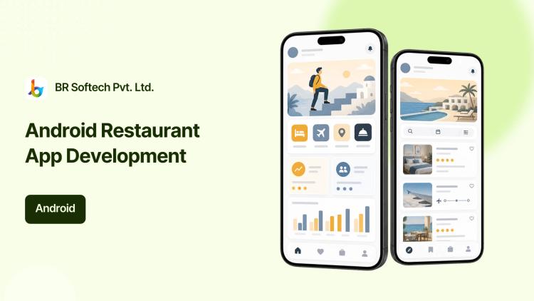 Preview of the Android Restaurant App Development