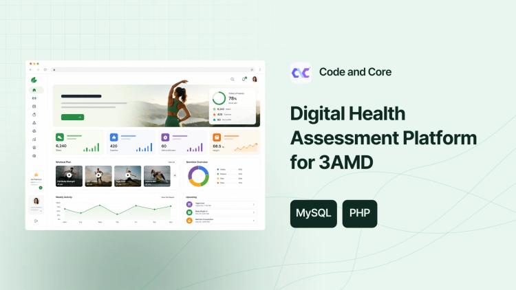 Health Age Assessment & Web Platform Development for 3AMD image