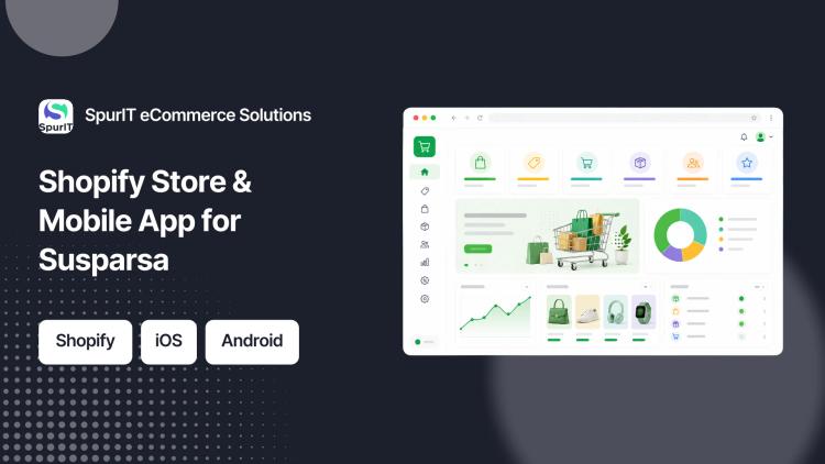 Preview of the Shopify Website and Cross-Platform App for Susparsa