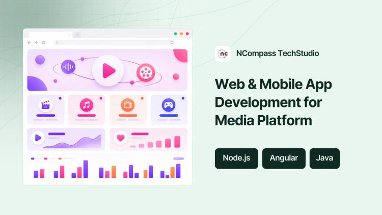 Web & Mobile App Development for Media Platform image