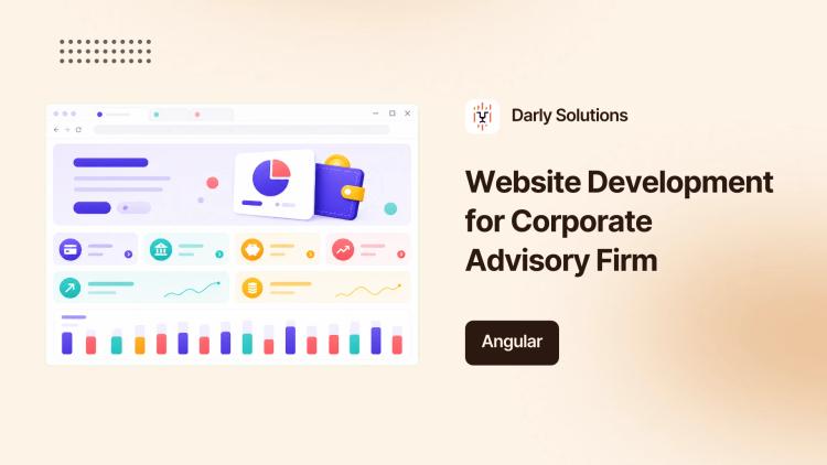 Preview of the Website Development for Corporate Advisory Firm