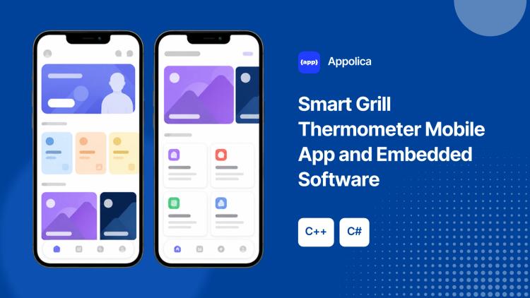 Preview of the Smart Grill Thermometer Mobile App and Embedded Software