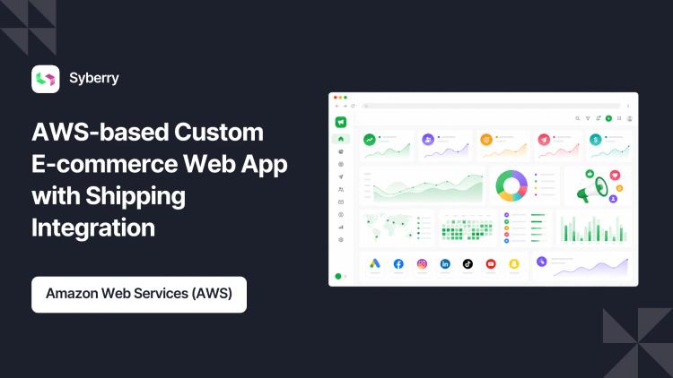 Preview of the AWS-based Custom E-commerce Web App with Shipping Integration