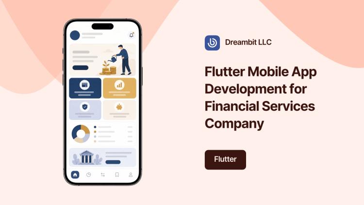 Preview of the Flutter Mobile App Development for Financial Services Company