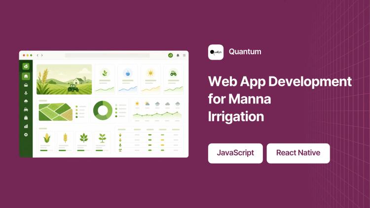 Preview of the Web App Development for Manna Irrigation