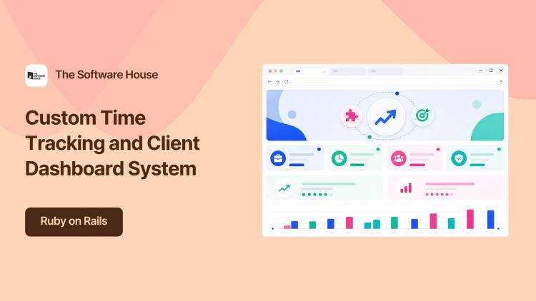 Preview of the Custom Time Tracking and Client Dashboard System