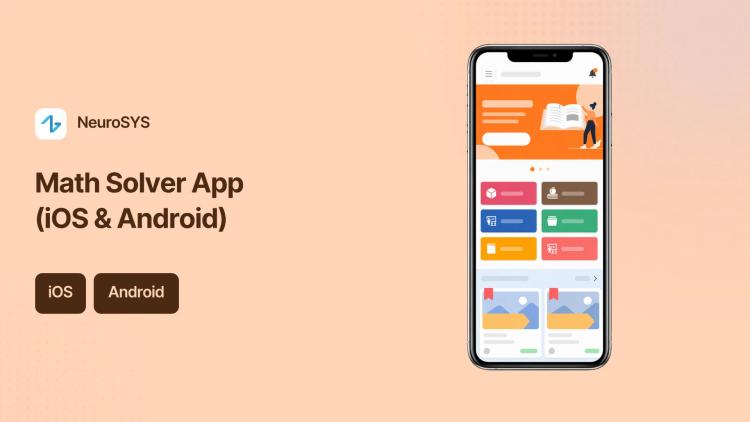 Preview of the Math-Solving Mobile App for Educational Startup