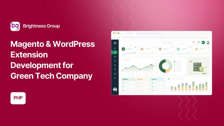 Preview of the Magento & WordPress Extension Development for Green Tech Company