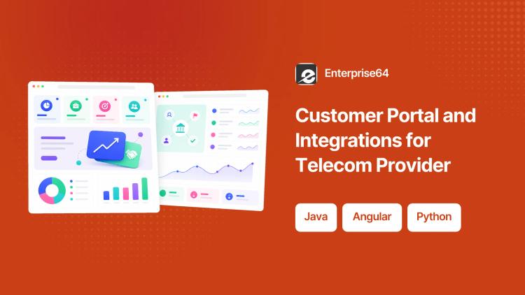 Customer Portal and Integrations for Telecom Provider image