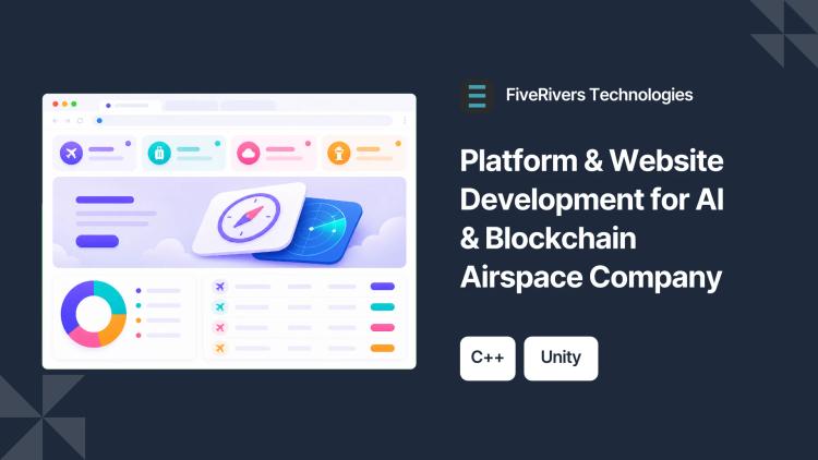Preview of the Platform & Website Development for AI & Blockchain Airspace Company