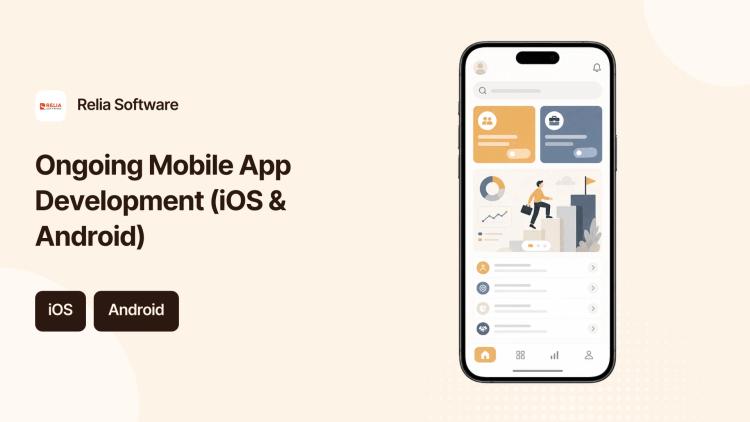 Preview of the Ongoing Mobile App Development (iOS & Android)