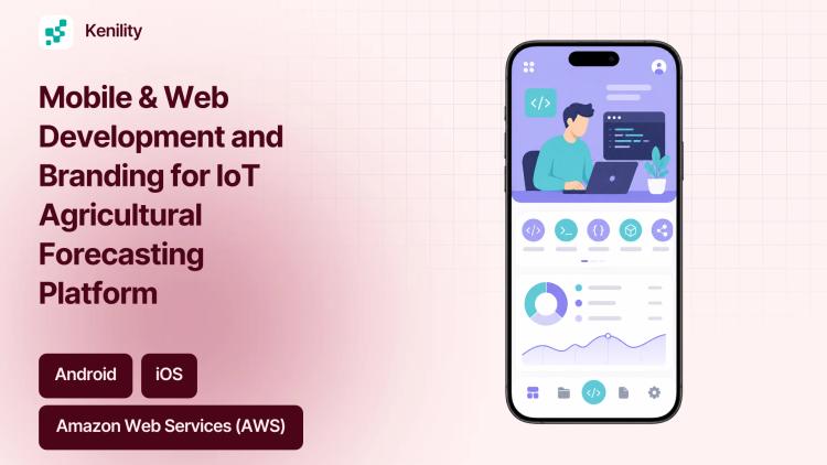 Preview of the Mobile & Web Development and Branding for IoT Agricultural Forecasting Platform