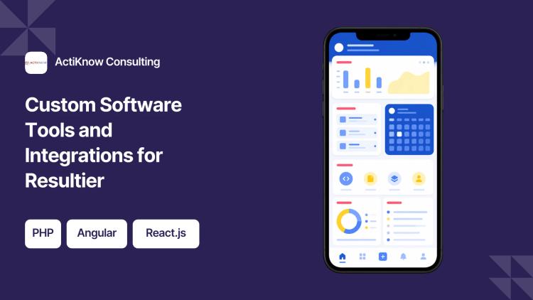 Custom Software Tools and Integrations for Resultier image