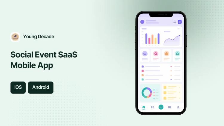 Preview of the Custom Mobile App Dev for Social Event SaaS Company