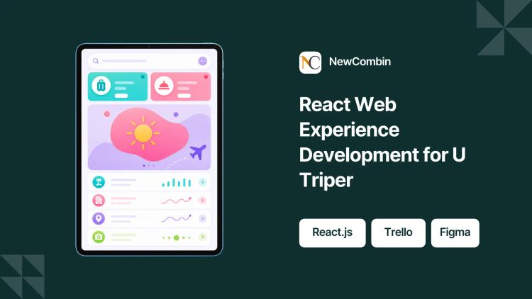 Preview of the React Frontend Development for U Triper