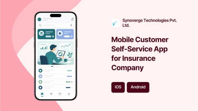 Preview of the Mobile Customer Self-Service App for Insurance Company