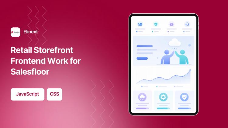 Preview of the Retail Storefront Frontend Development for Salesfloor