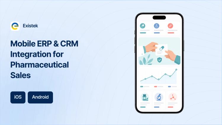 Preview of the Mobile ERP & CRM Integration for Pharmaceutical Sales