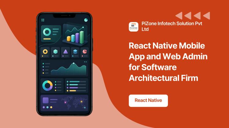 Preview of the React Native Mobile App and Web Admin for Software Architectural Firm