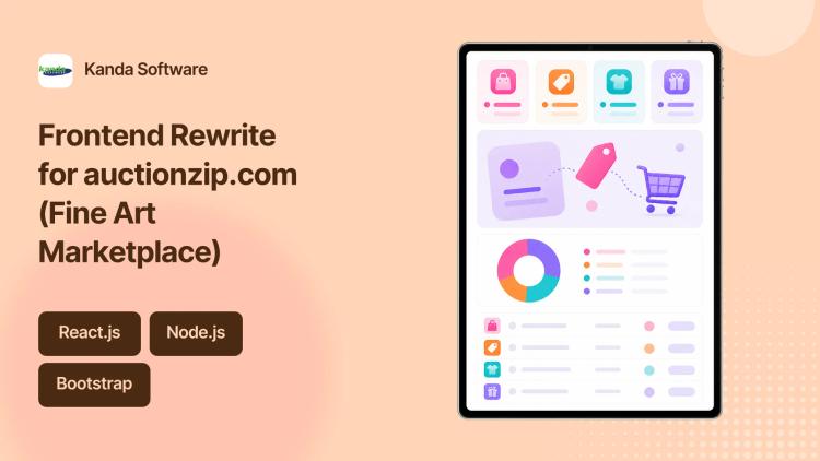 Preview of the Frontend Rewrite for auctionzip.com (Fine Art Marketplace)