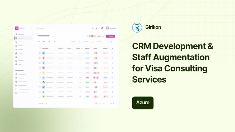 CRM Development & Staff Augmentation for Visa Consulting Services image