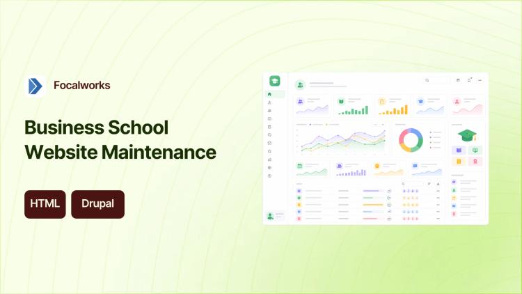 Preview of the Web Maintenance for Goa Institute of Management