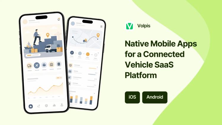 Preview of the Native Mobile Apps for a Connected Vehicle SaaS Platform