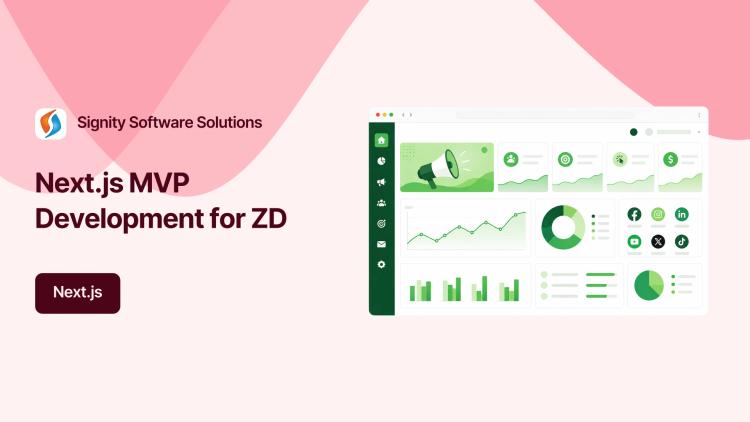 Preview of the Next.js MVP Development for ZD