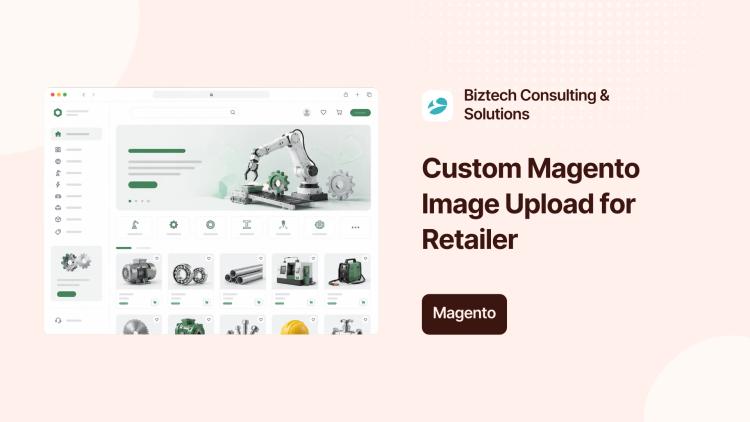 Preview of the Magento Image-Upload Customization and Website Development