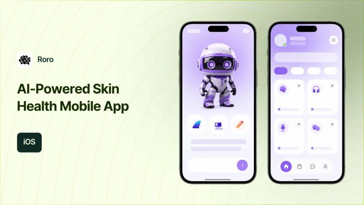Preview of the Mobile App Development for AI Precision Skin Health SaaS
