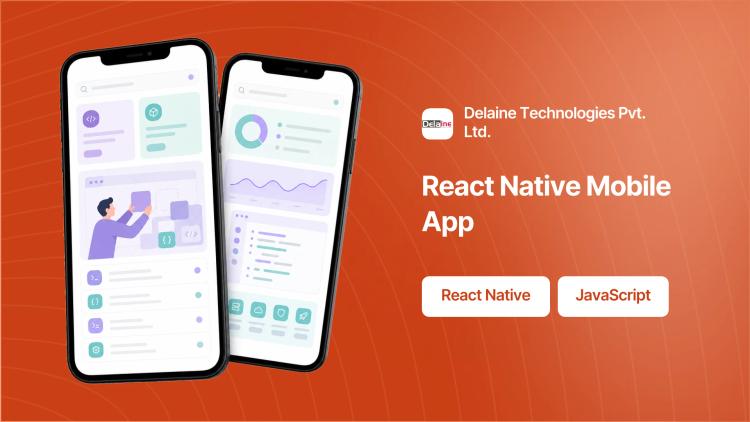Preview of the React Native Mobile App for Software Development Company