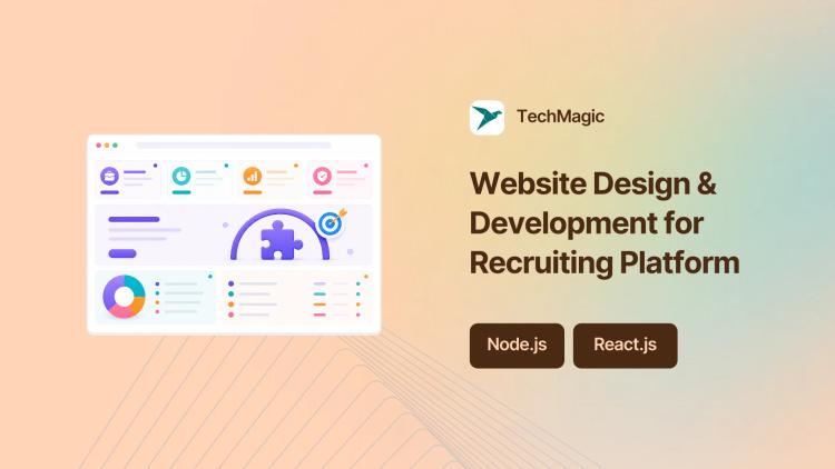 Preview of the Website Design & Development for Recruiting Platform