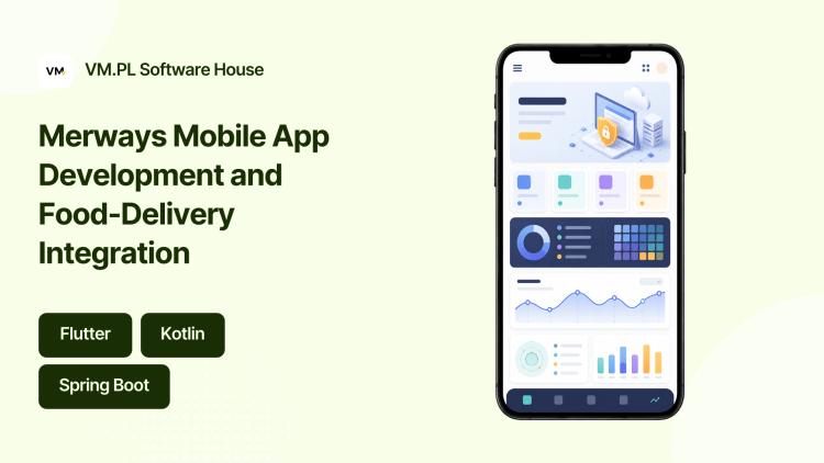 Preview of the Merways Mobile App Development and Food-Delivery Integration