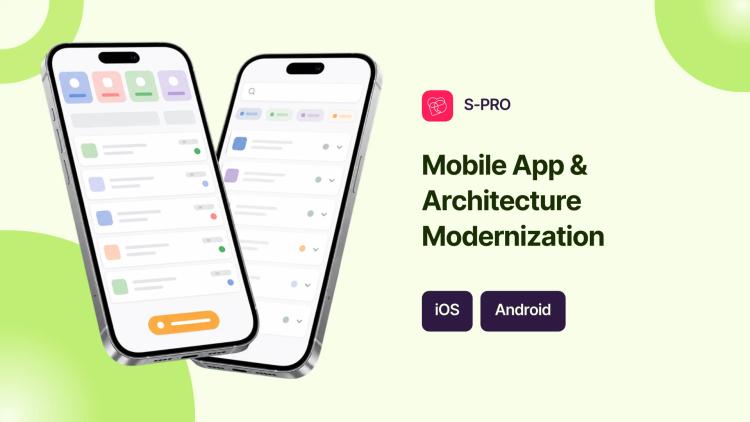 Preview of the Native Mobile App & Architecture Modernization for Software Consultancy