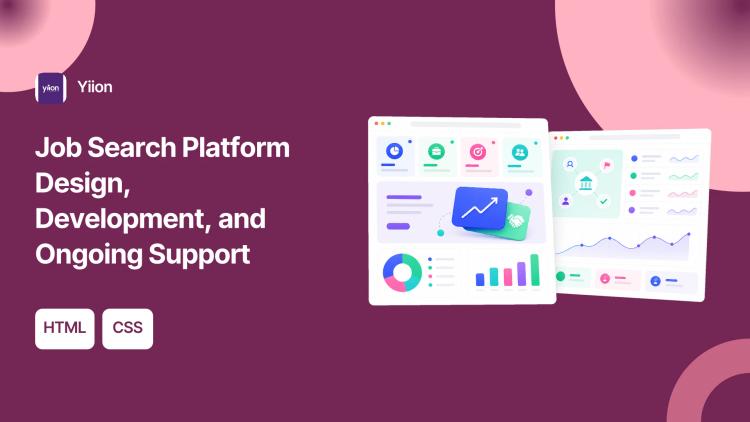 Job Search Platform Design, Development, and Ongoing Support image