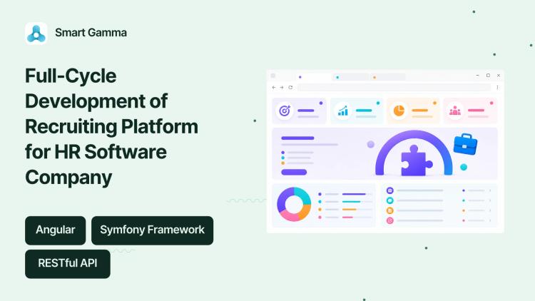 Preview of the Full-Cycle Development of Recruiting Platform for HR Software Company