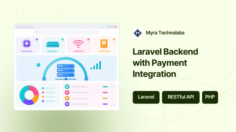Preview of the Laravel Backend & Payment Gateway for Lifestyle Tech Company