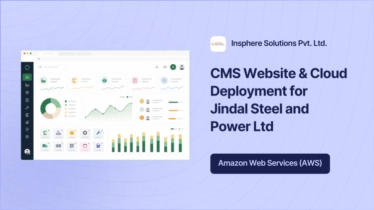 CMS Website & Cloud Deployment for Jindal Steel and Power Ltd image