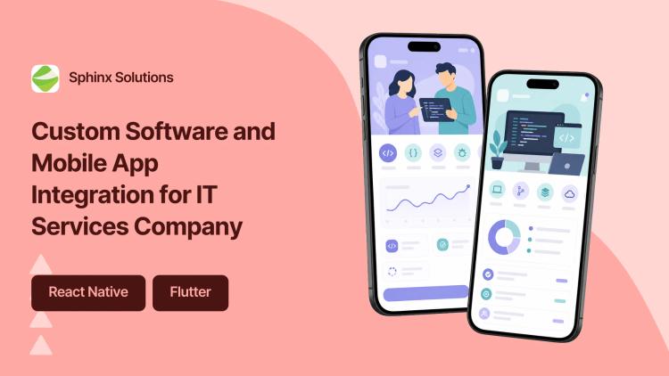 Preview of the Custom Software and Mobile App Integration for IT Services Company