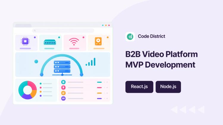 Preview of the B2B Video Platform MVP Development