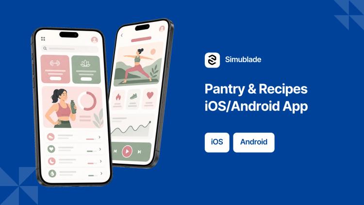 Preview of the Healthy Lifestyle Pantry & Recipes Mobile App
