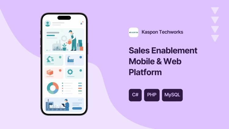 Sales Enablement Mobile & Web Platform image