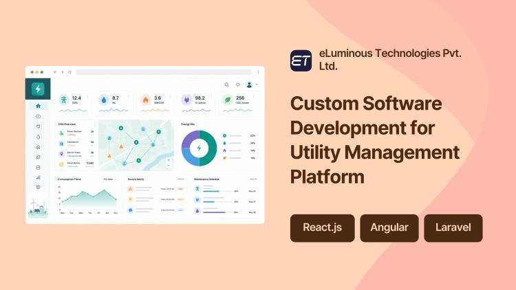 Preview of the Custom Software Development for Utility Management Platform