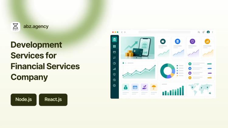 Preview of the Development Services for Financial Services Company