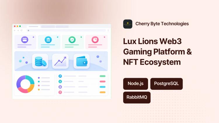 Preview of the Lux Lions Web3 Gaming Platform & NFT Ecosystem