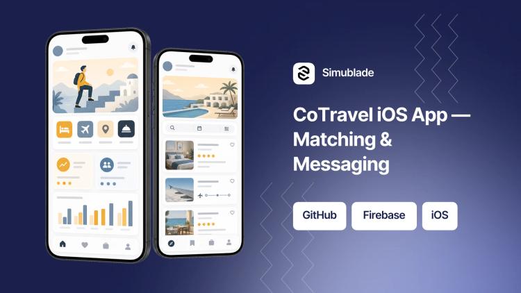 Preview of the CoTravel iOS App — Travel Matching & Chat
