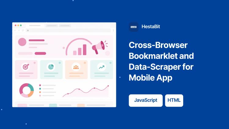 Preview of the Cross-Browser Bookmarklet and Data-Scraper for Mobile App